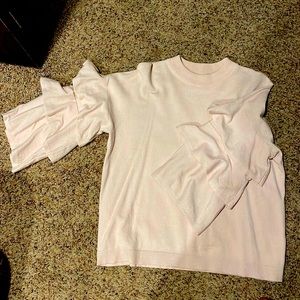 Ruffle Sleeve Sweater